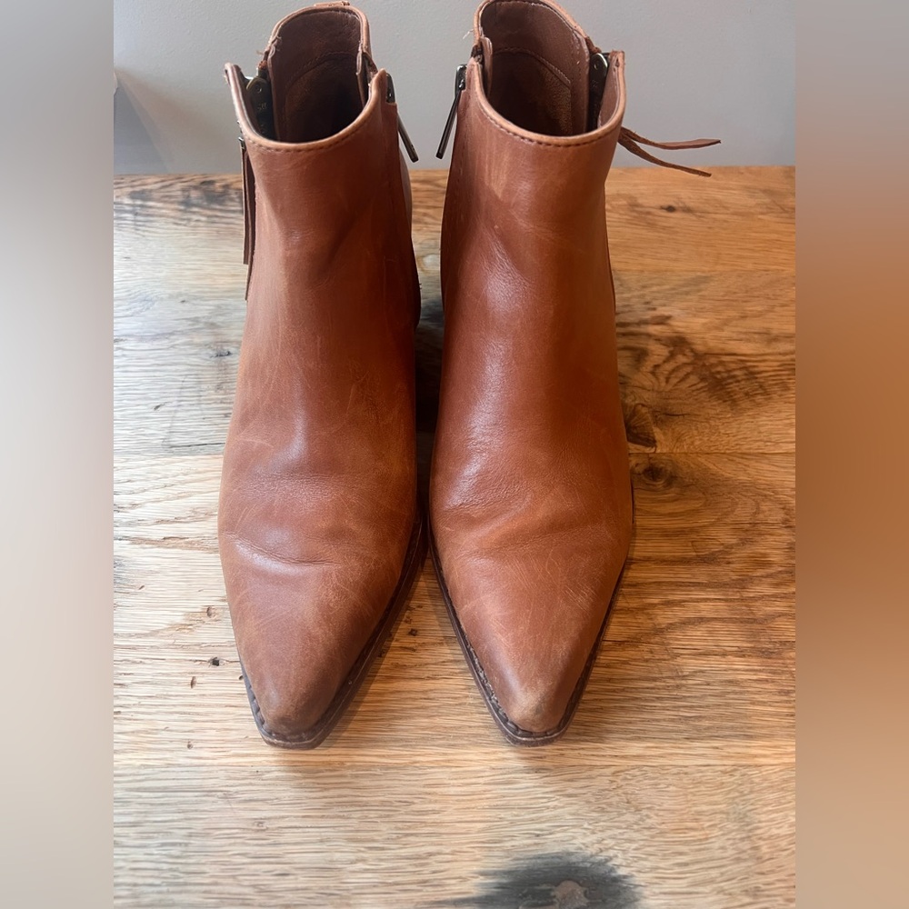 Sam Edelman Tan Ankle Booties - Picture 7 of 7